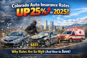 Colorado Auto Insurance Rates Increased 25% in 2025 — Here’s Why (and What You Can Do)