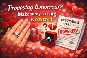 Proposing tomorrow? Make sure your ring is covered.